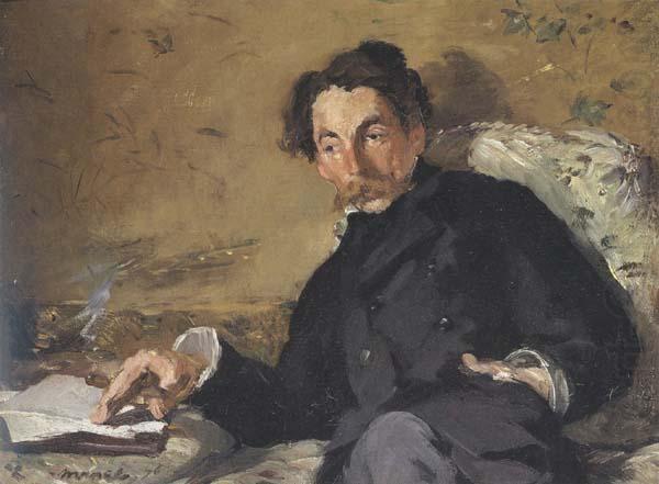Edouard Manet Portrait de Stephane Mallarme (mk40) china oil painting image
